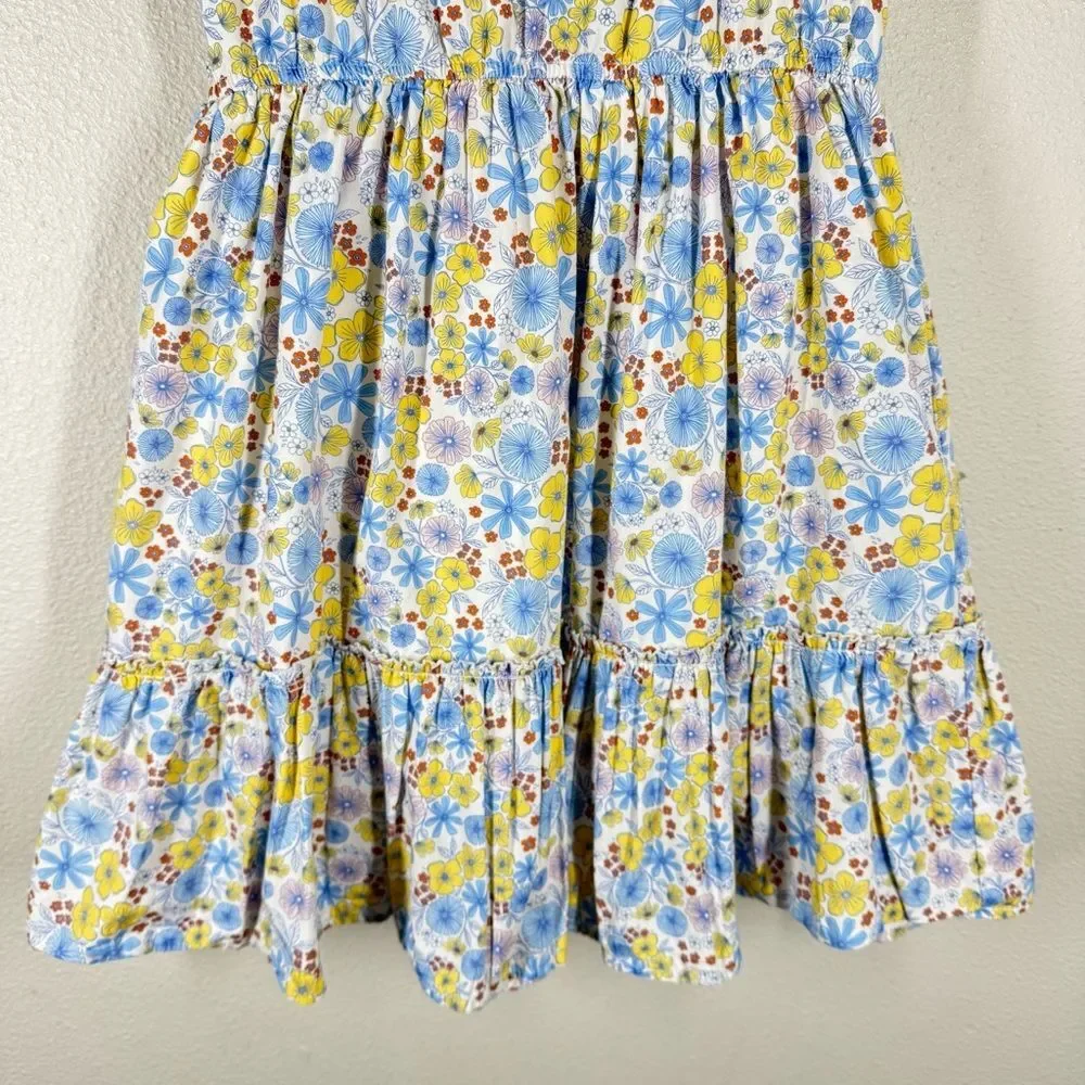 Maison Me Kids Floral Dress Tired Ruffles Girly Size 10